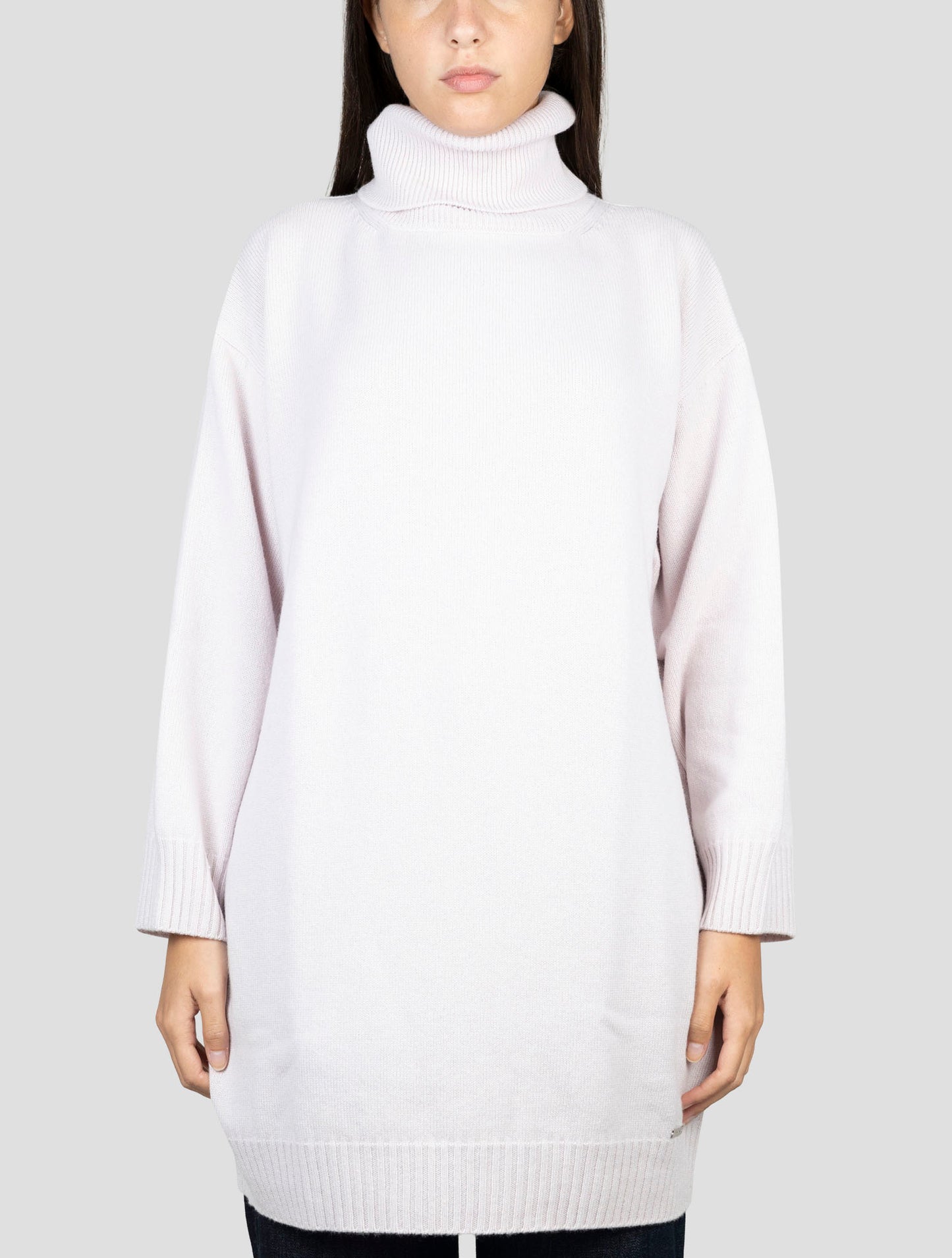 Kiton Pink Cashmere Dress