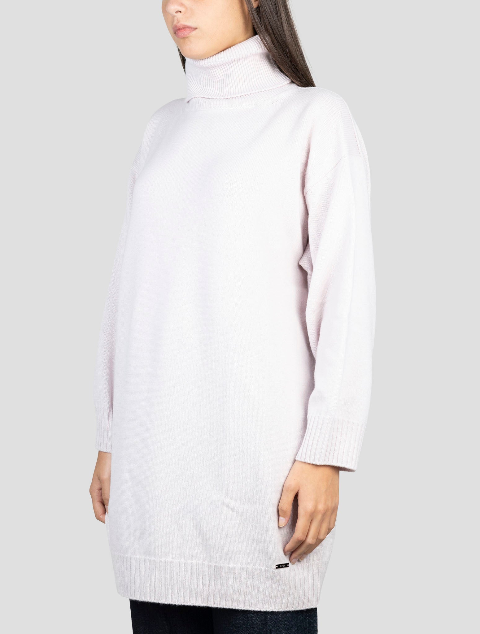 Kiton Pink Cashmere Dress