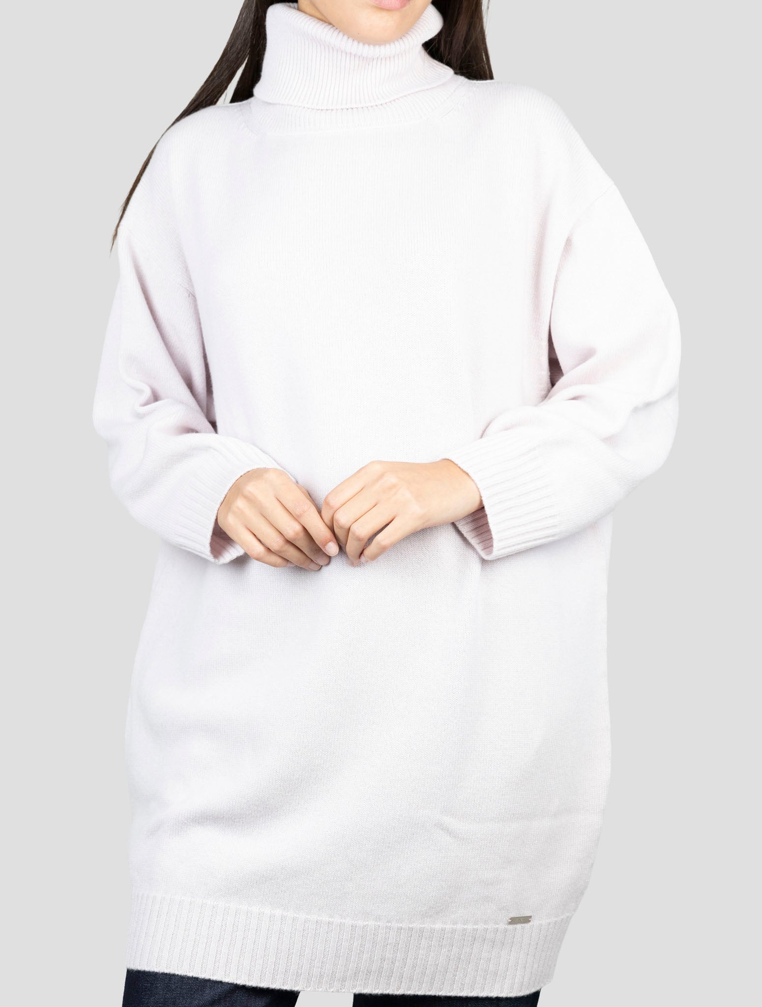 Kiton Pink Cashmere Dress