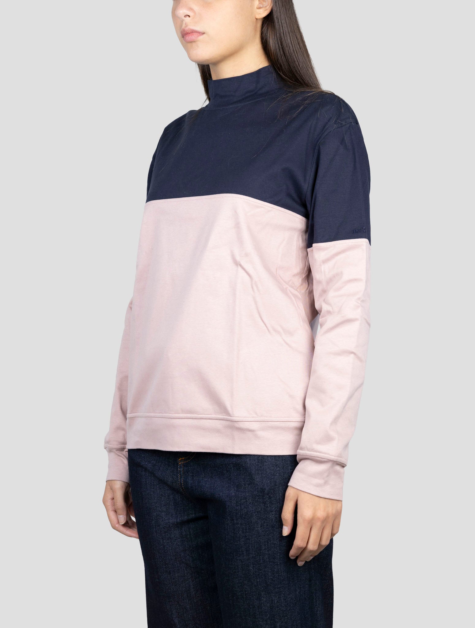 Kiton Black Cotton Sweater Crewneck