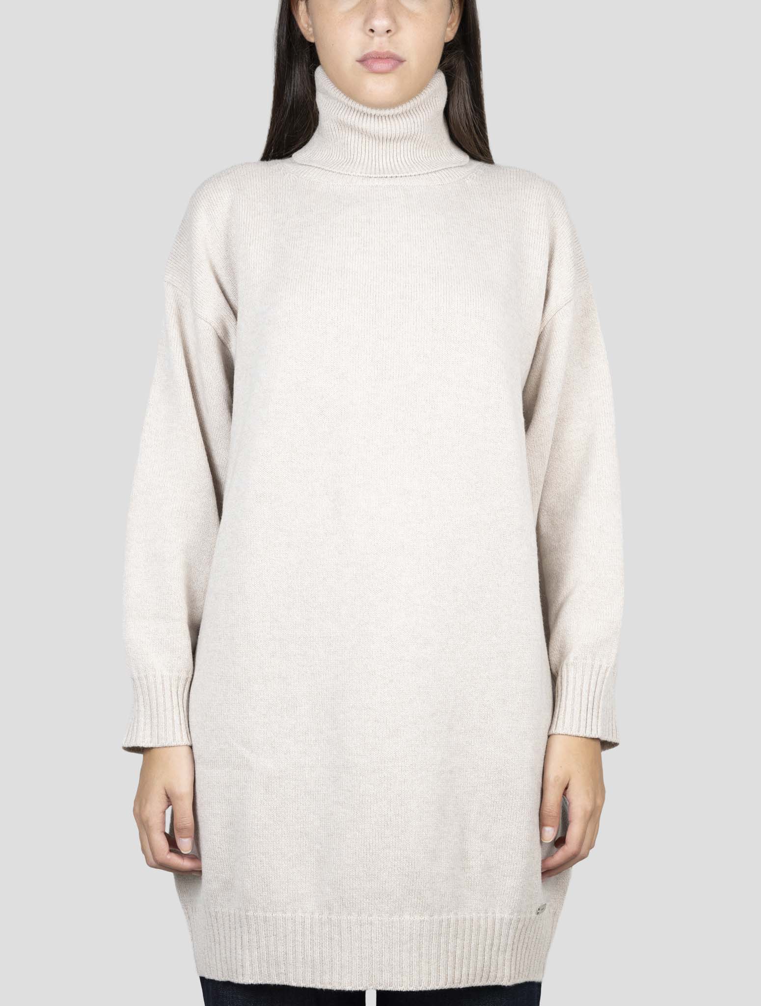 Kiton Brown Cashmere Sweater Turtleneck