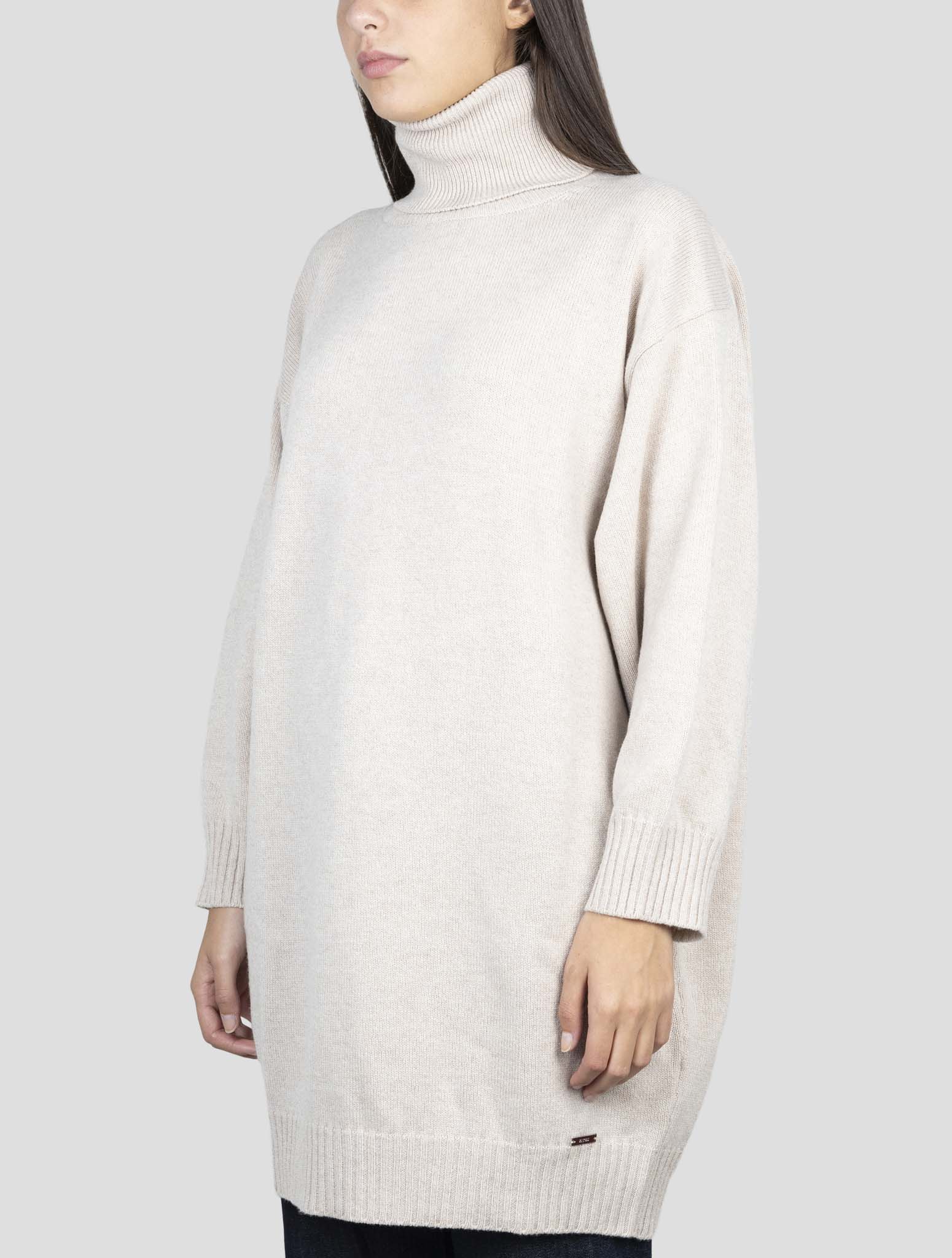 Kiton Brown Cashmere Sweater Turtleneck