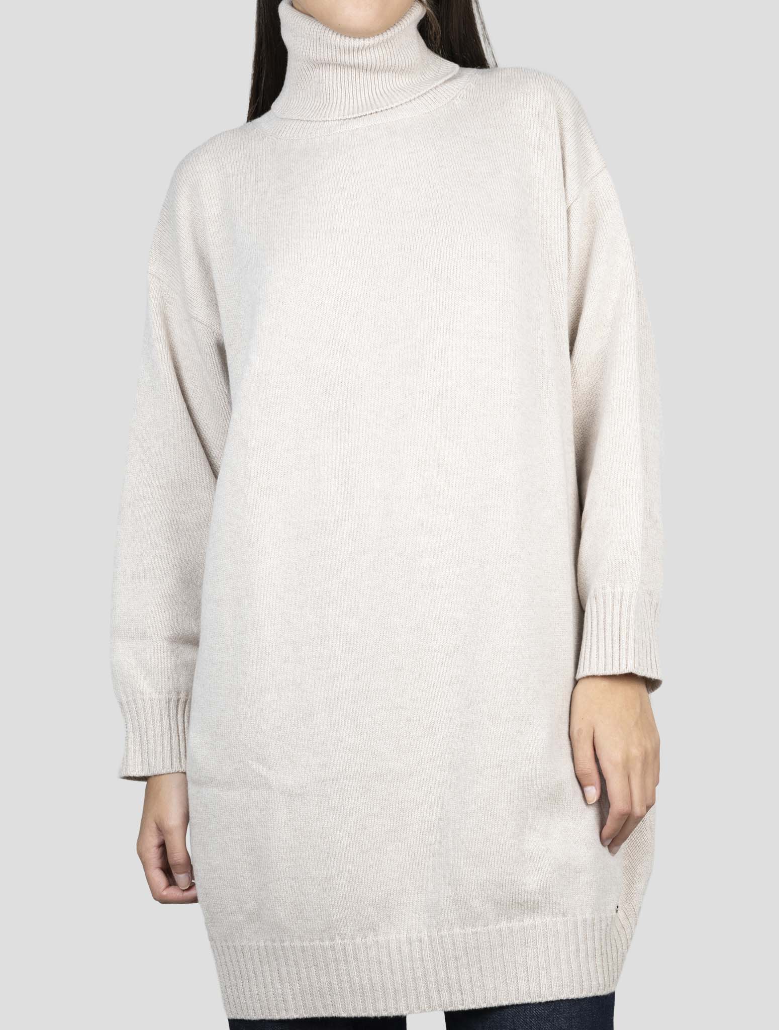 Kiton Brown Cashmere Sweater Turtleneck
