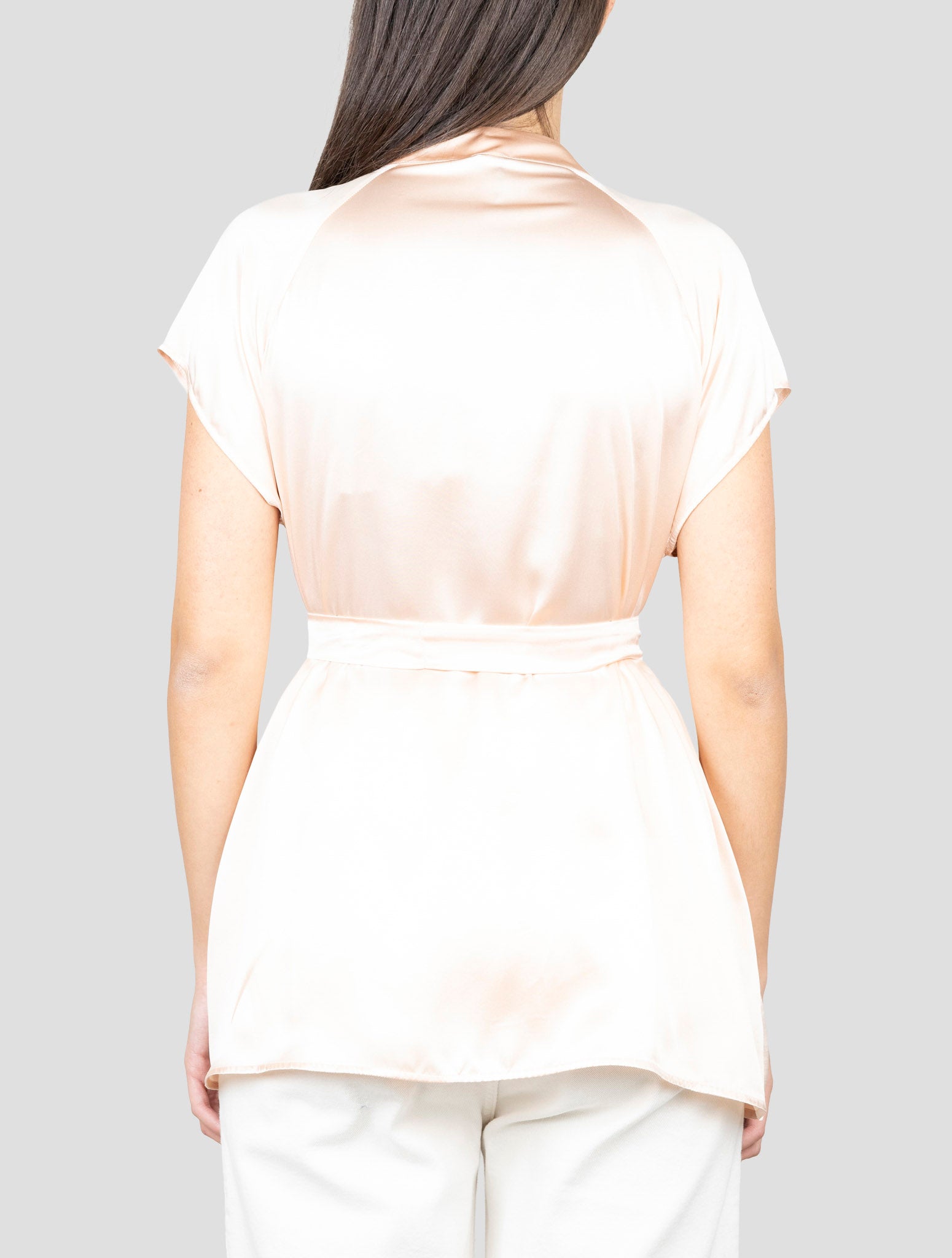 Kiton Pink Silk Shirt