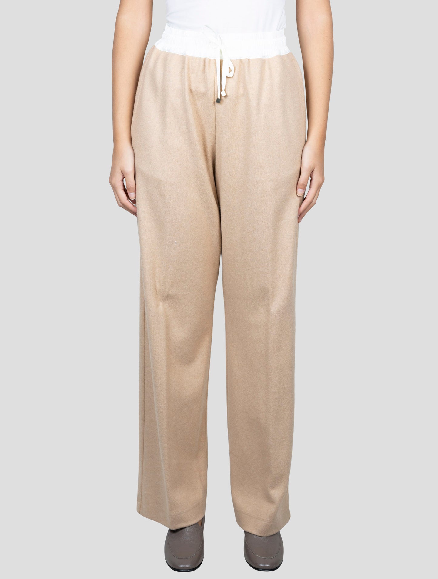 Kiton Brown Cashmere Pants