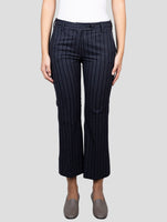 Kiton Gray Virgin Wool Ea Pants