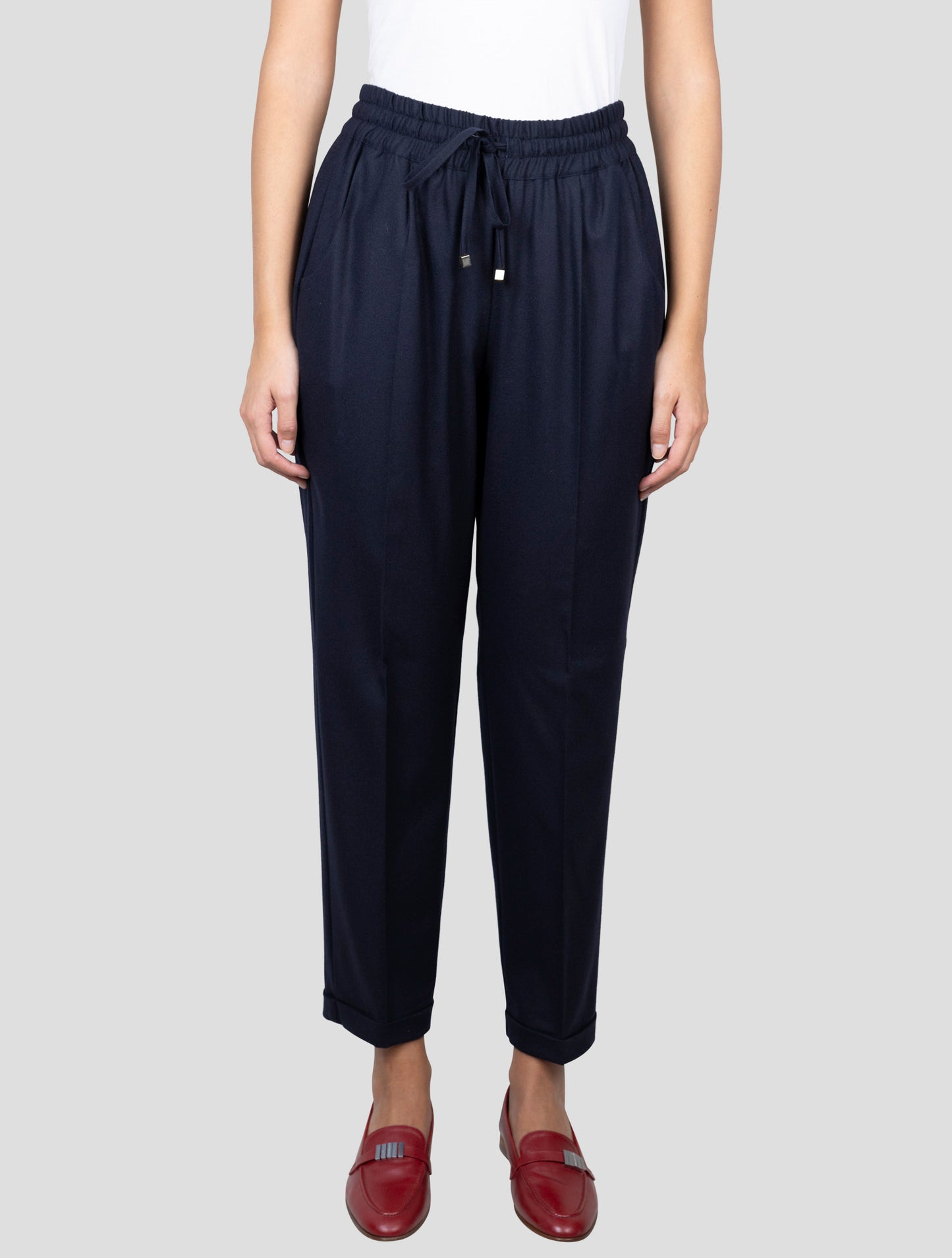 Kiton Blue Cashmere Ea Pants