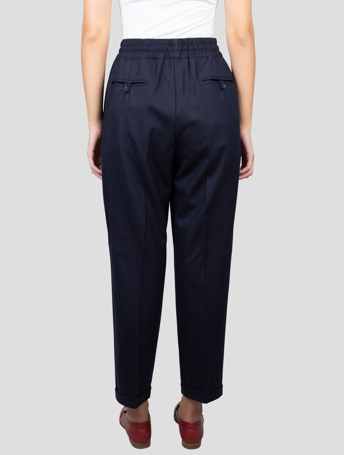 Kiton Blue Cashmere Ea Pants