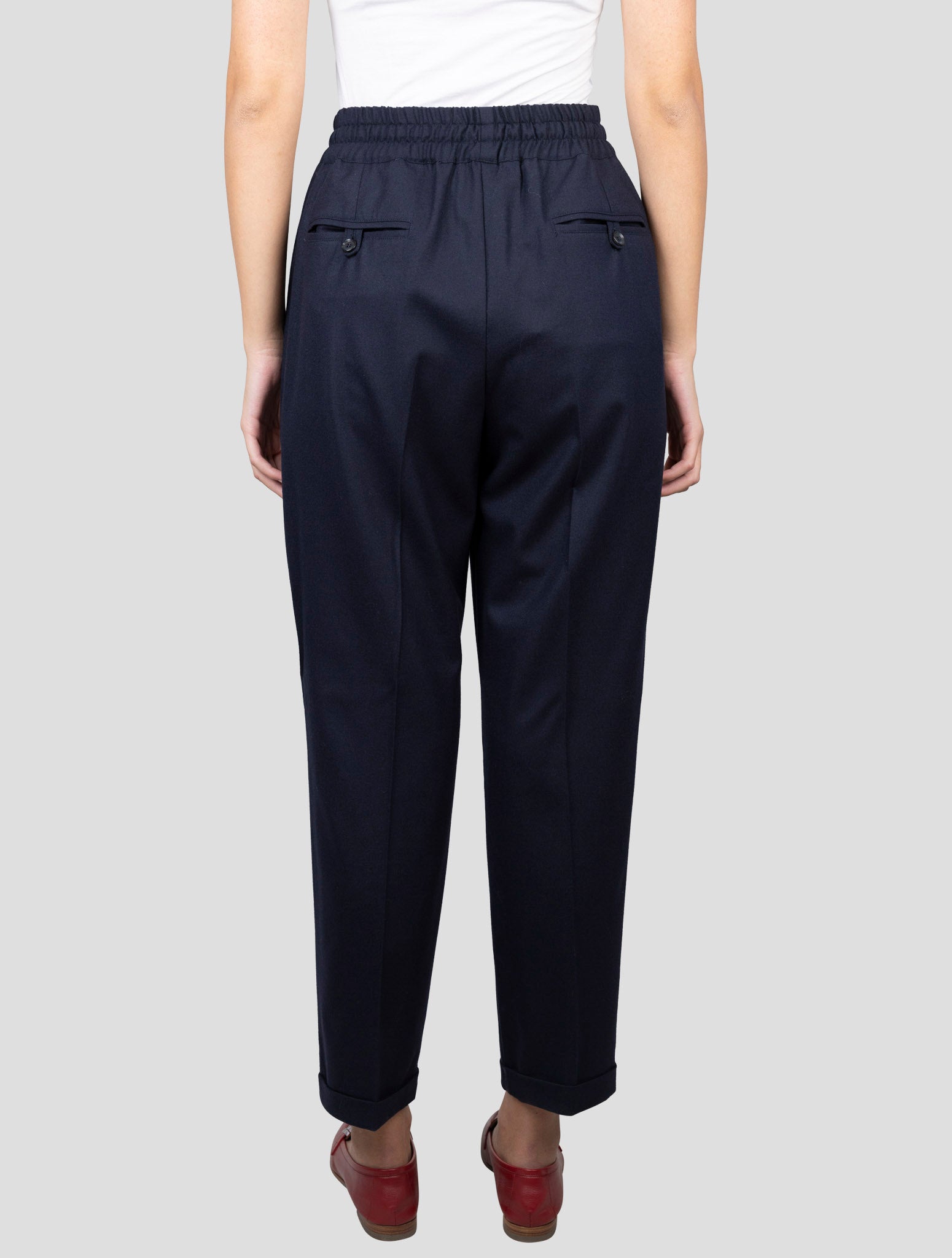 Kiton Blue Cashmere Ea Pants
