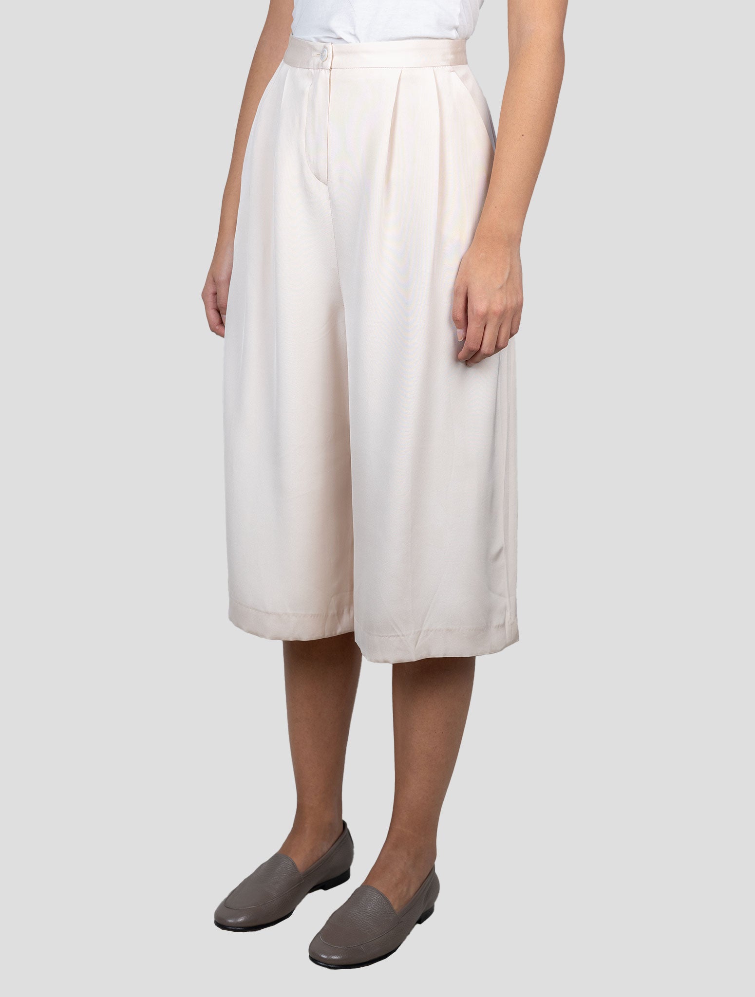 Kiton Pink Silk Skirt