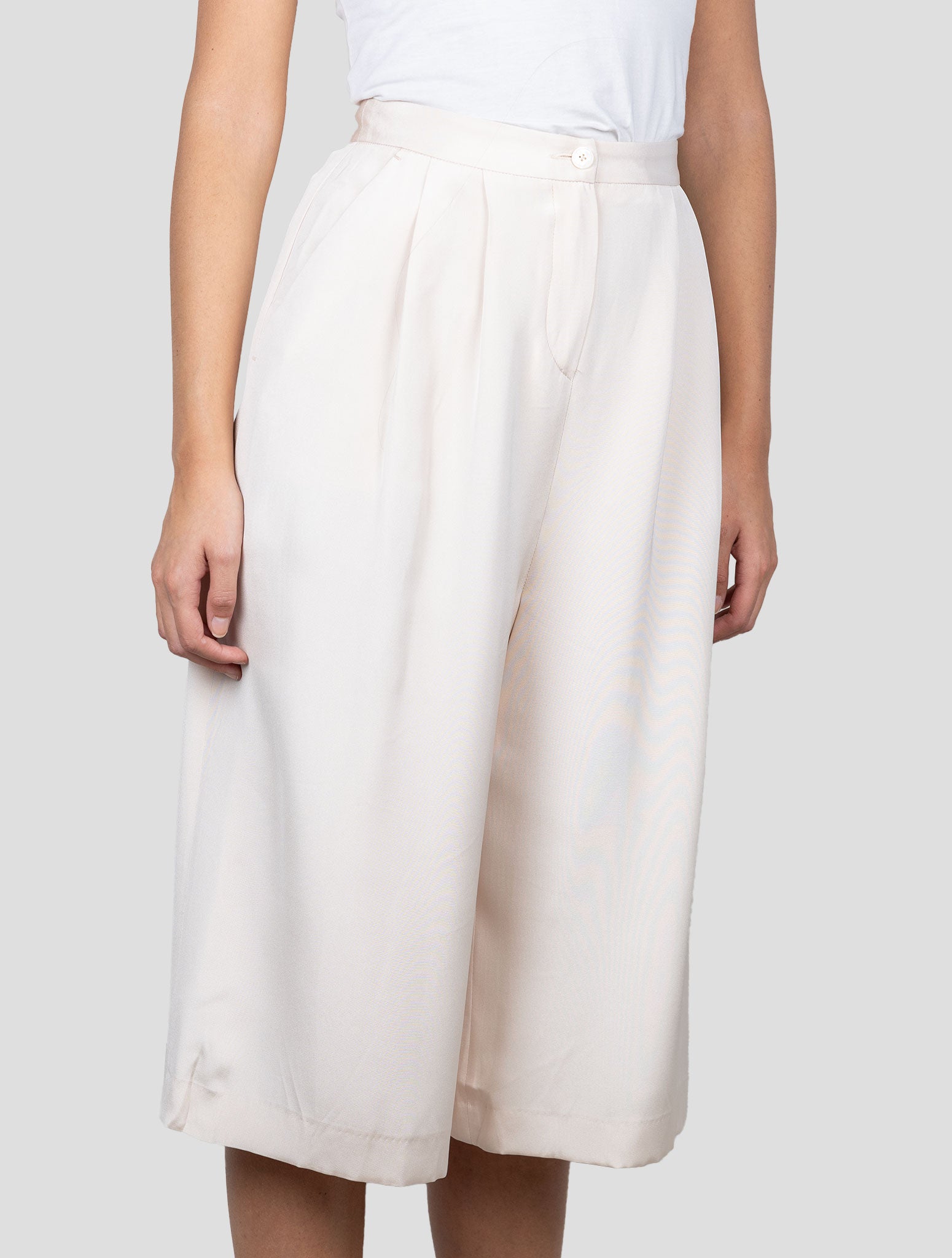 Kiton Pink Silk Skirt