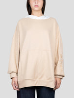 Kiton Brown Cashmere Sweater Hoodie