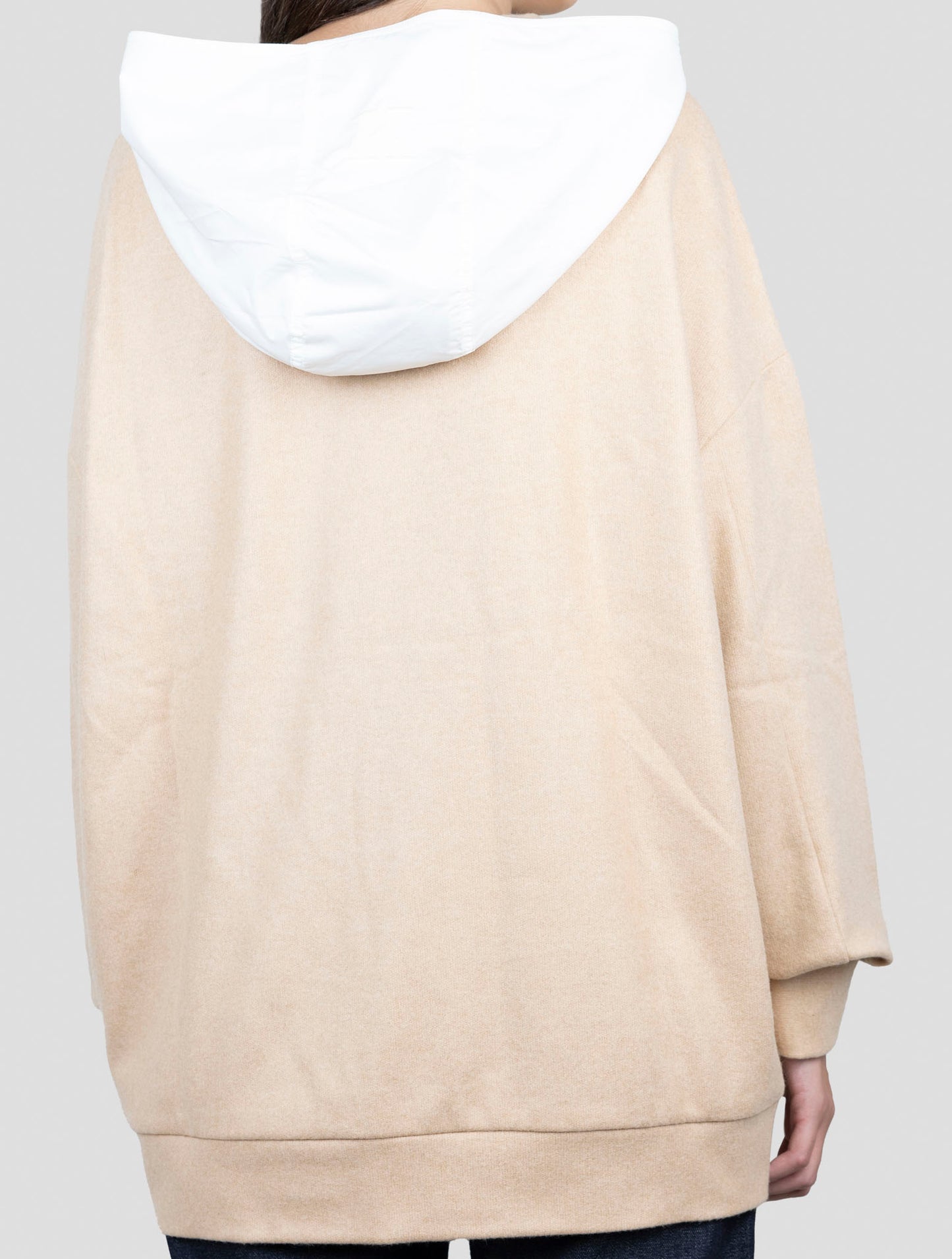 Kiton Brown Cashmere Sweater Hoodie