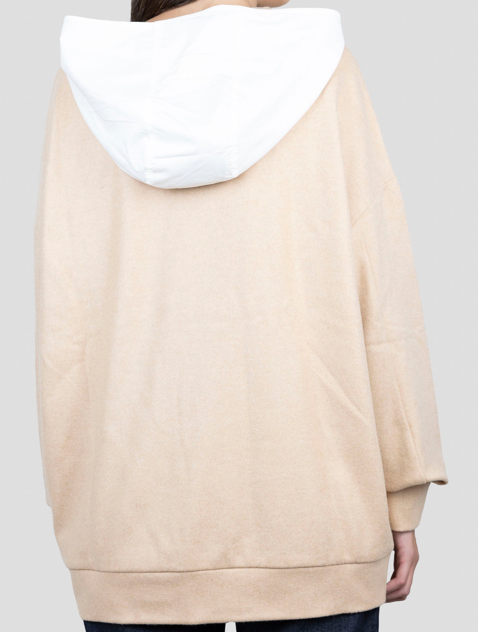 Kiton Brown Cashmere Sweater Hoodie
