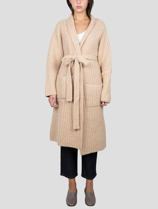 Kiton Brown Cashmere Silk Sweater Cardigan