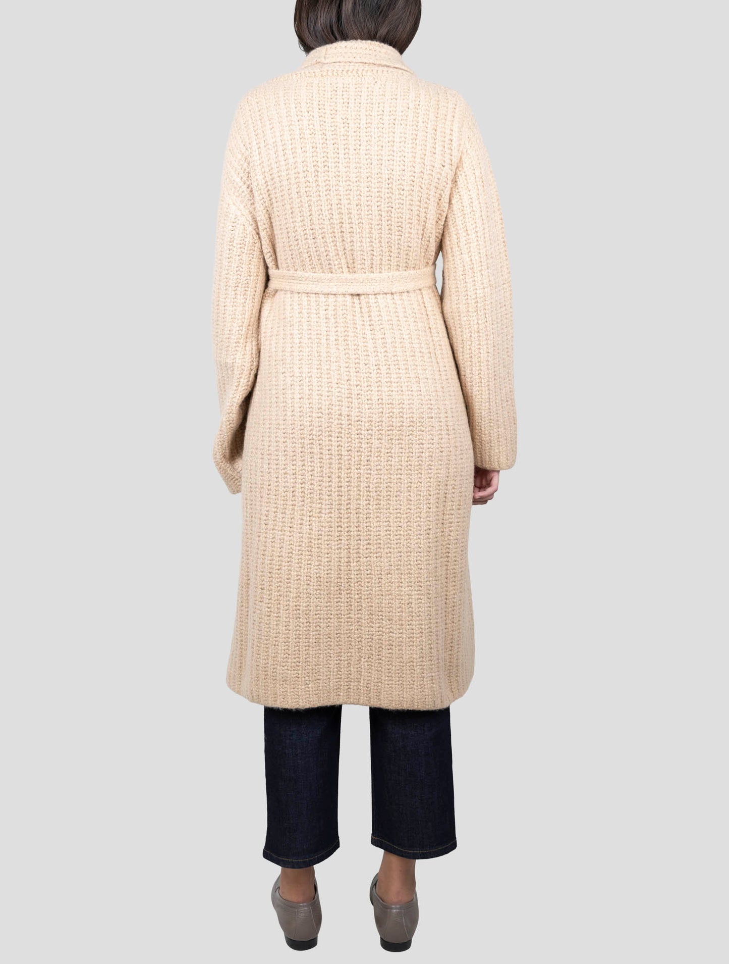 Kiton Brown Cashmere Silk Sweater Cardigan