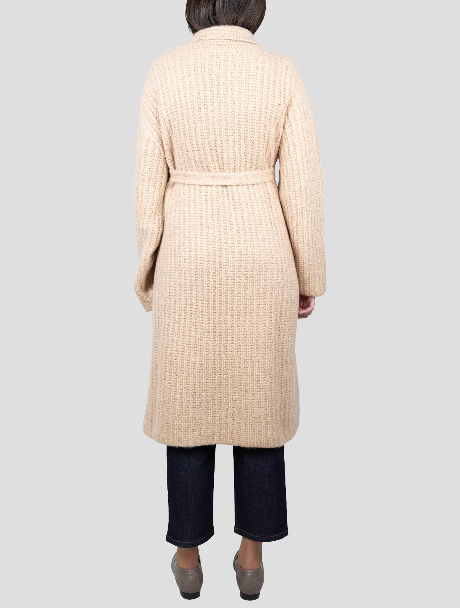 Kiton Brown Cashmere Silk Sweater Cardigan
