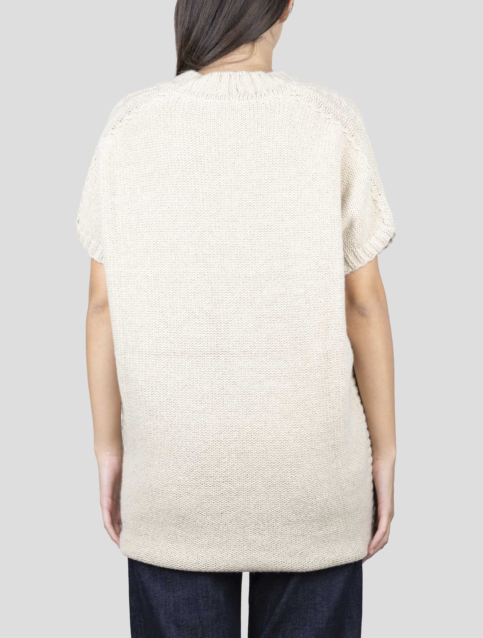 Kiton Brown Cashmere Zibellino Sweater V-Neck