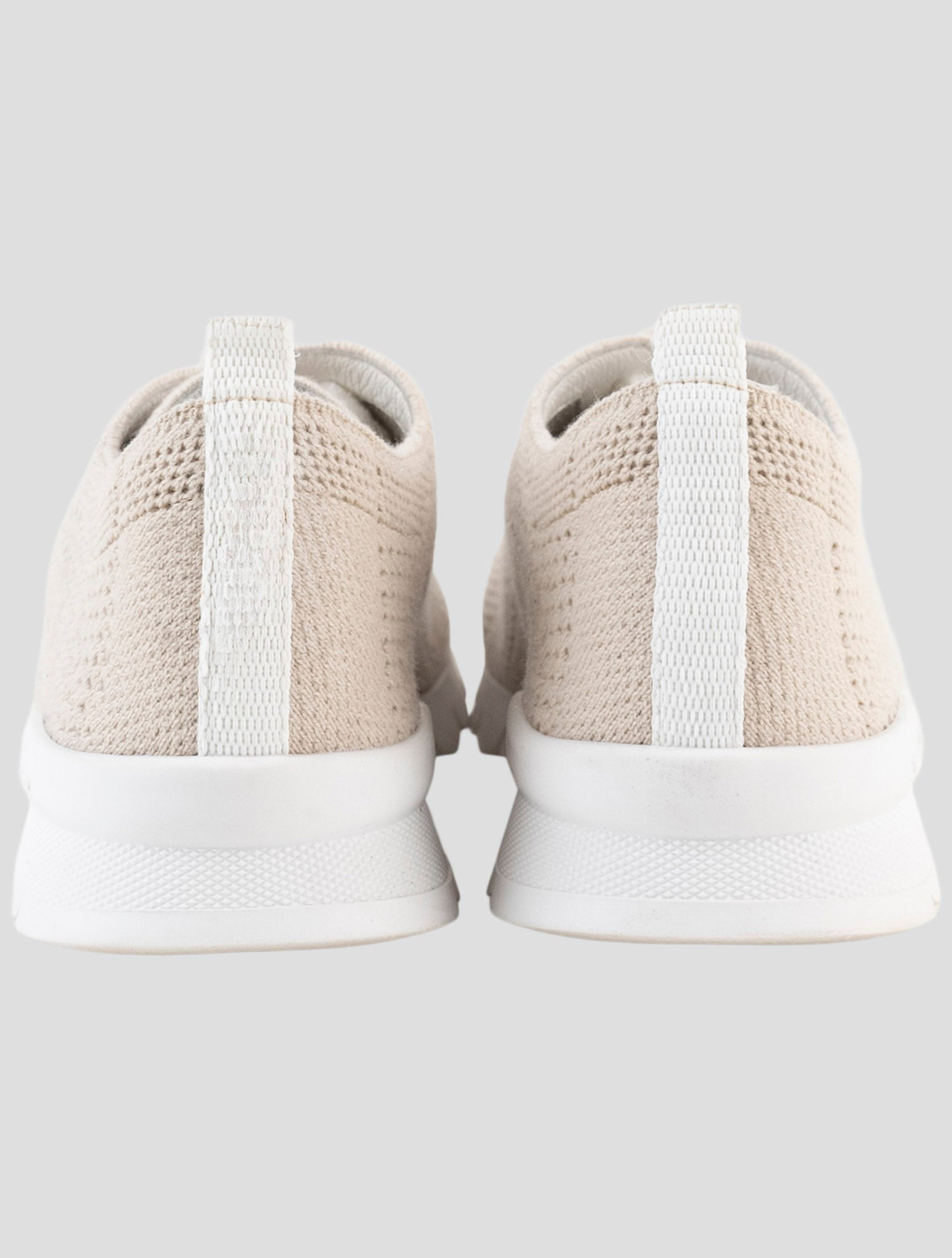 Kiton Beige Cashmere Sneakers
