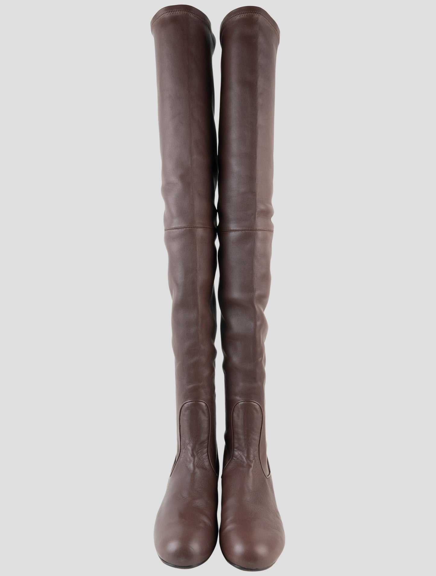 Kiton Brown Leather Boots