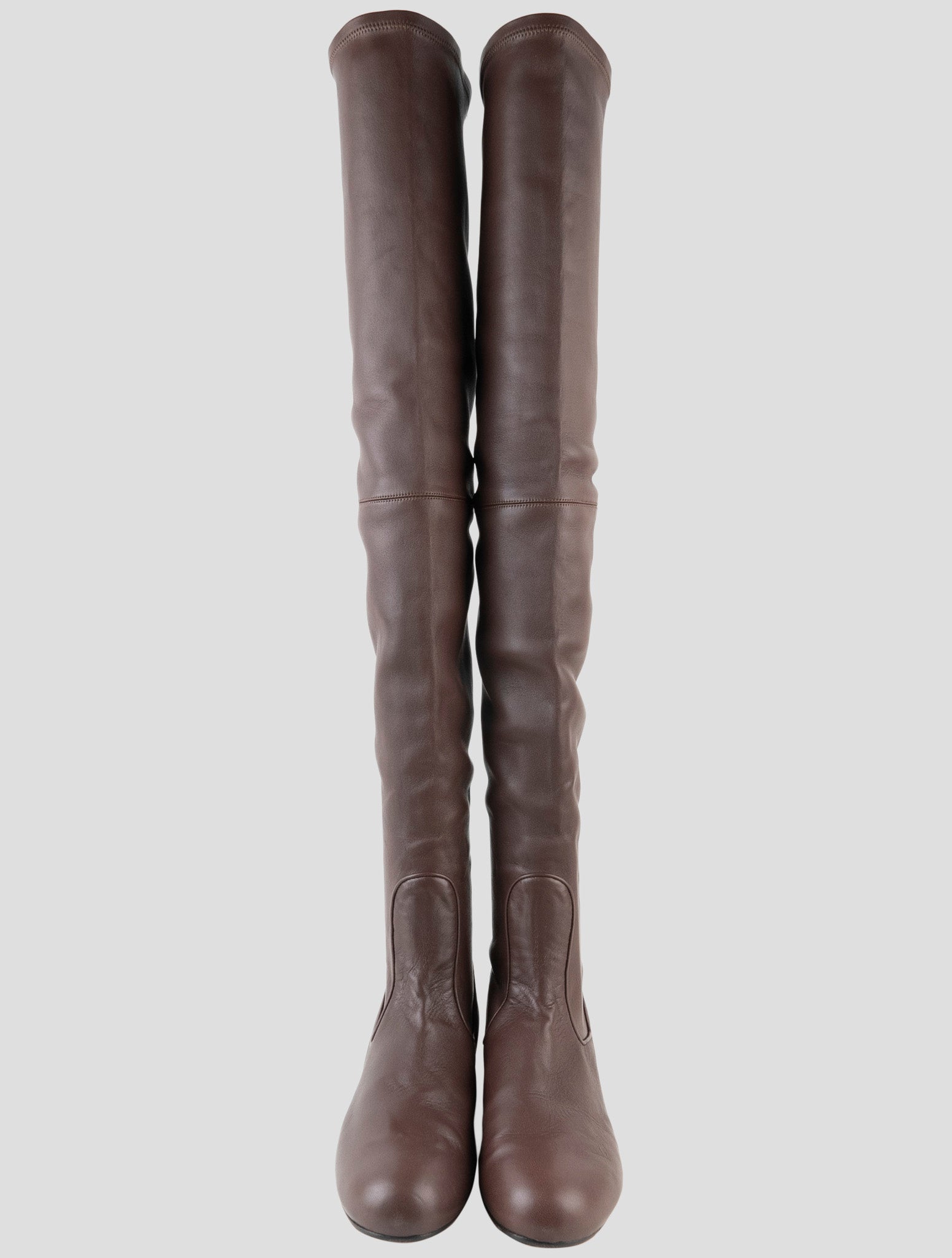 Kiton Brown Leather Boots