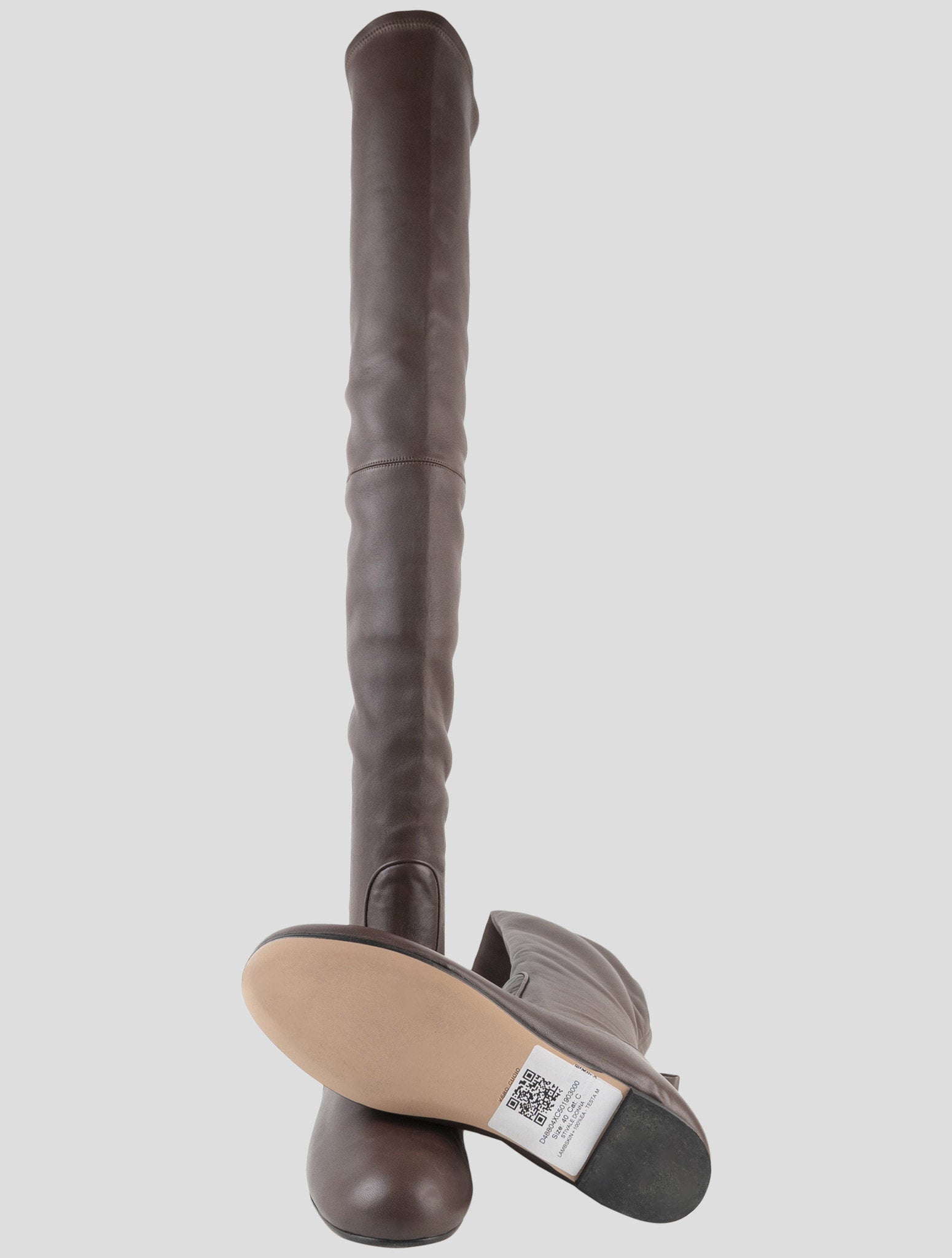 Kiton Brown Leather Boots