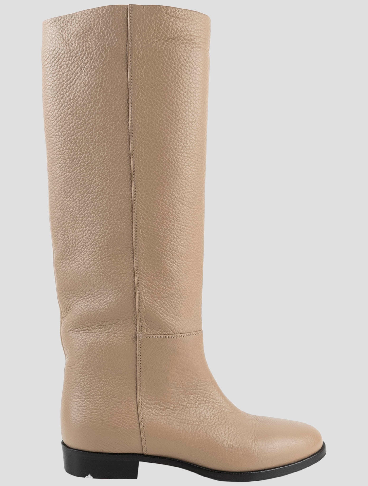 Kiton Beige Leather Boots