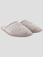 Kiton Beige Cashmere Slippers
