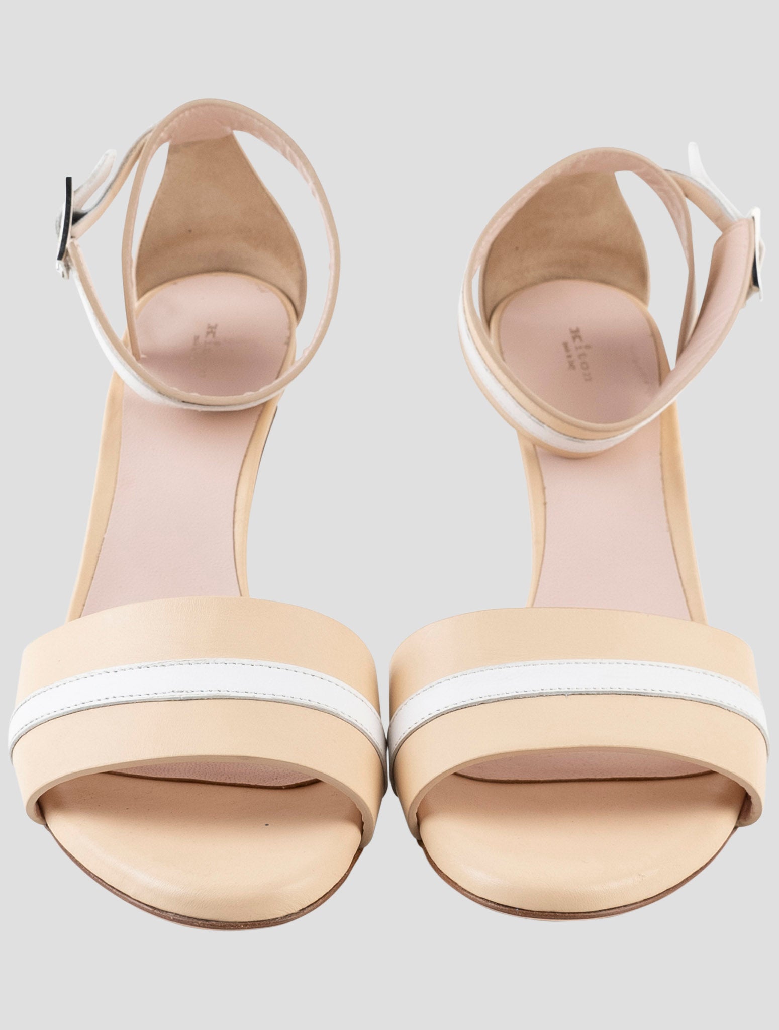 Kiton Pink Leather Slingback