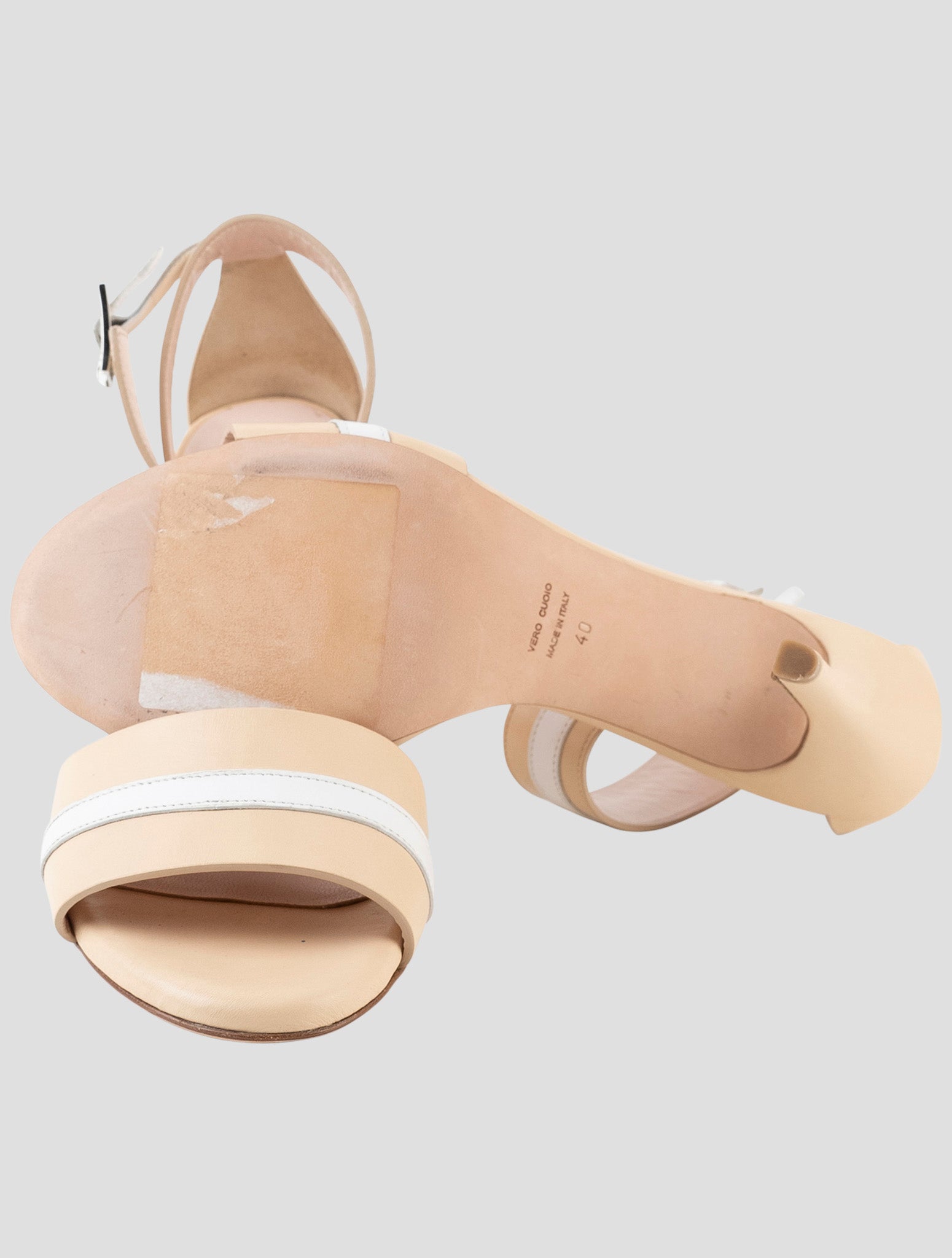 Kiton Pink Leather Slingback