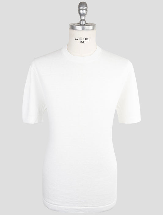 Kiton KNT White Linen Cotton