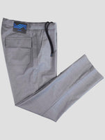Kiton Knt Gray Virgin Wool Pants