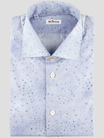 Kiton Light Blue Cotton Shirt