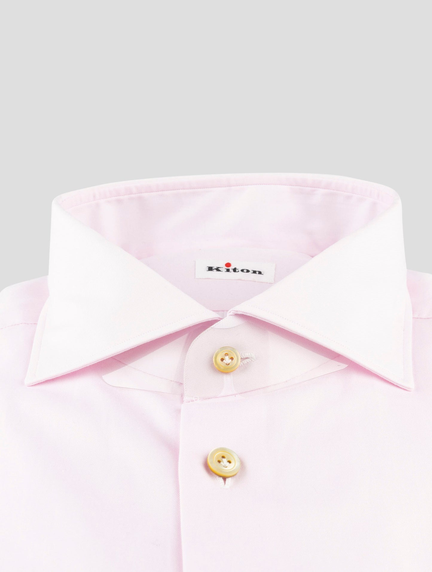 Kiton White Cotton Shirt