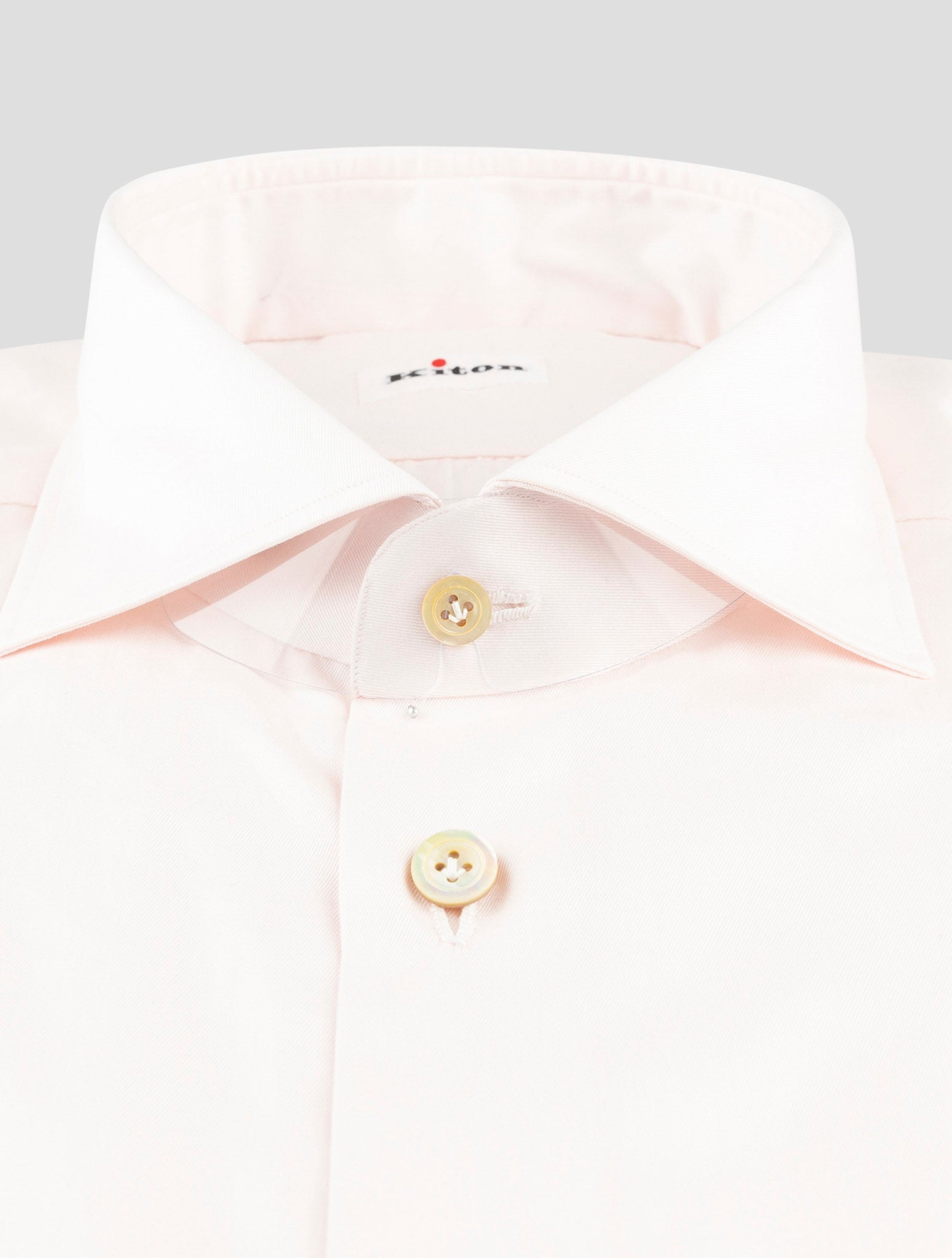 Kiton White Cotton Shirt