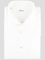 Kiton White Cotton Shirt
