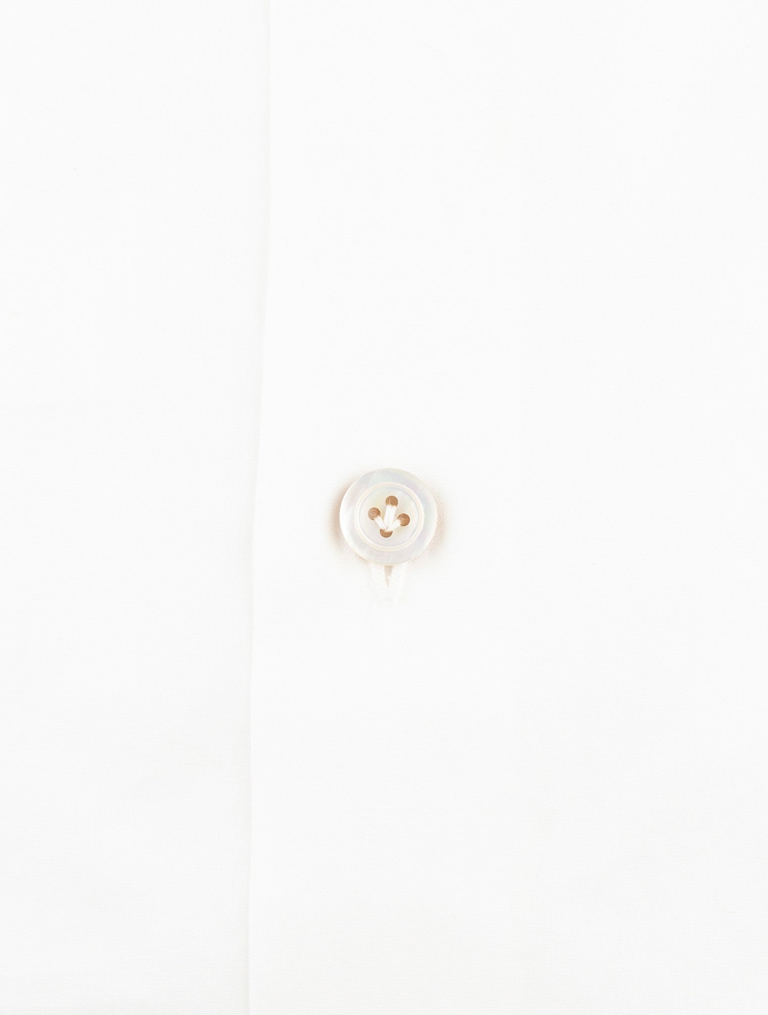 Kiton White Cotton Shirt