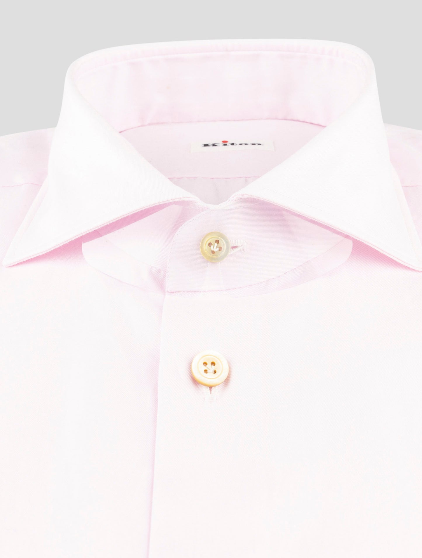 Kiton Pink Cotton Shirt