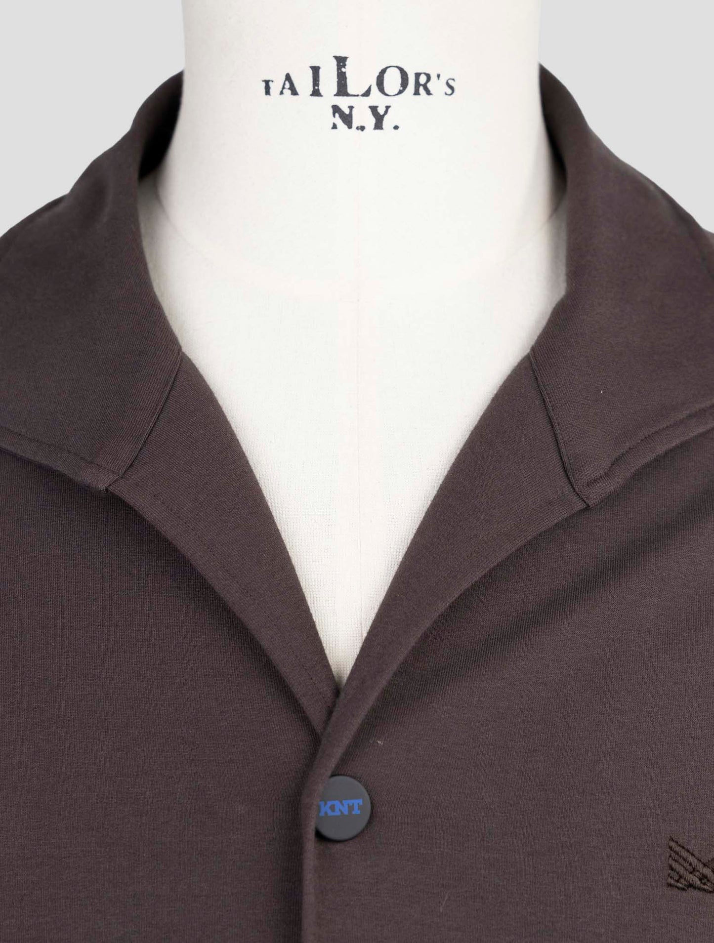 Kiton Knt Brown Cotton Ea Tracksuit