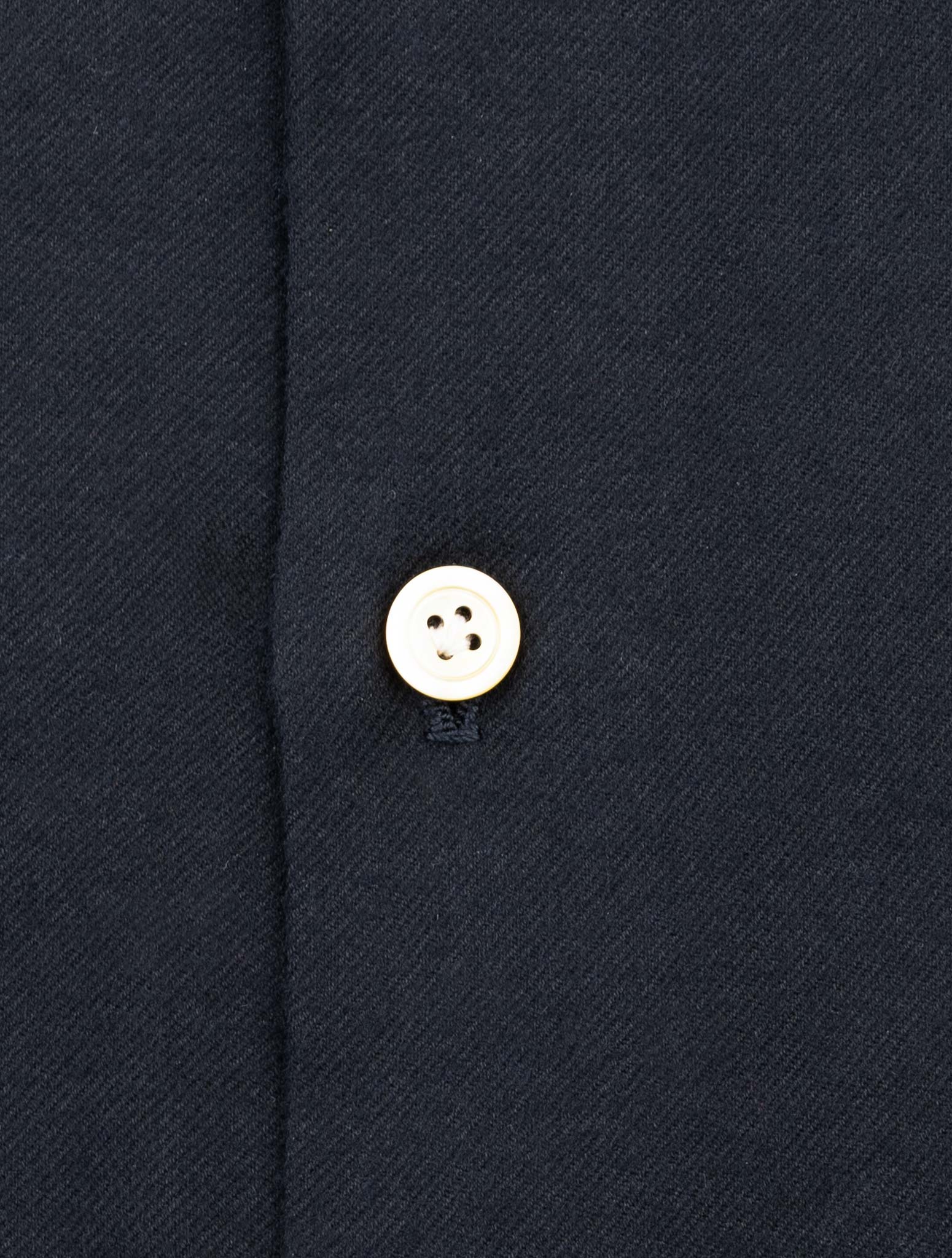 Kiton Black Cotton Shirt