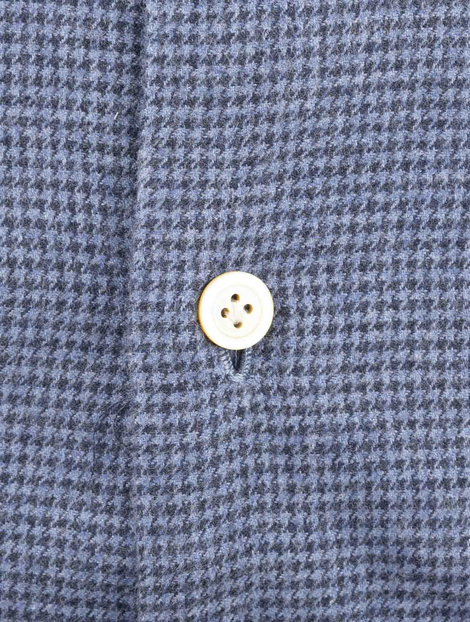 Kiton Light Blue Cotton Shirt
