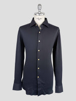 Kiton Gray Cotton Shirt