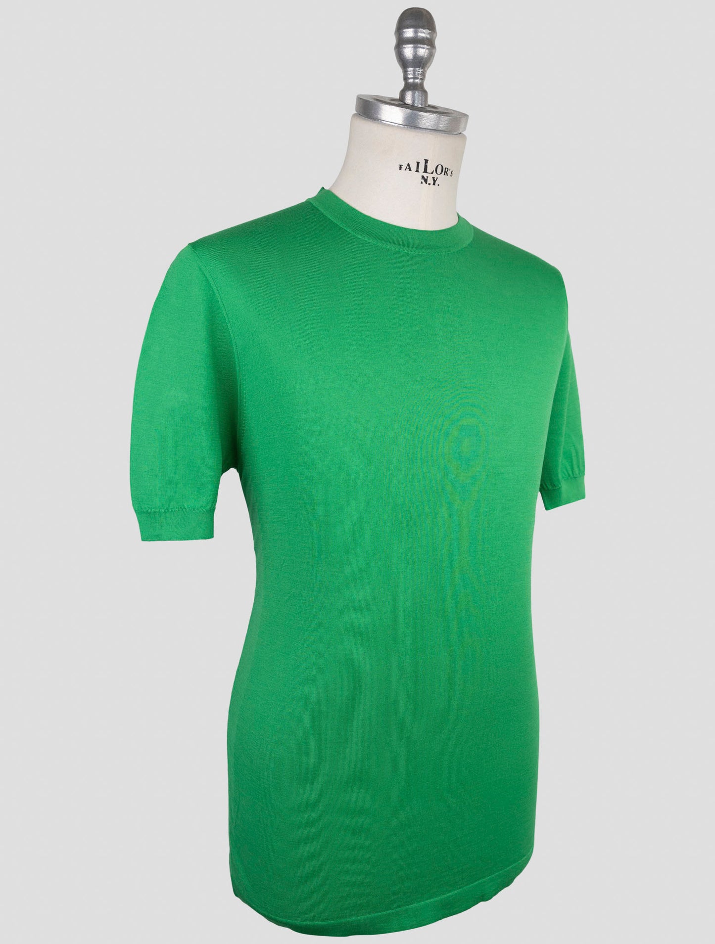Kiton Green Cotton T-Shirt