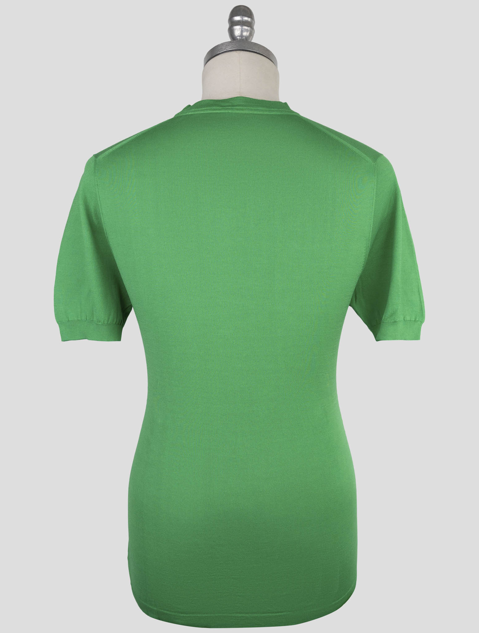 Kiton Green Cotton T-Shirt