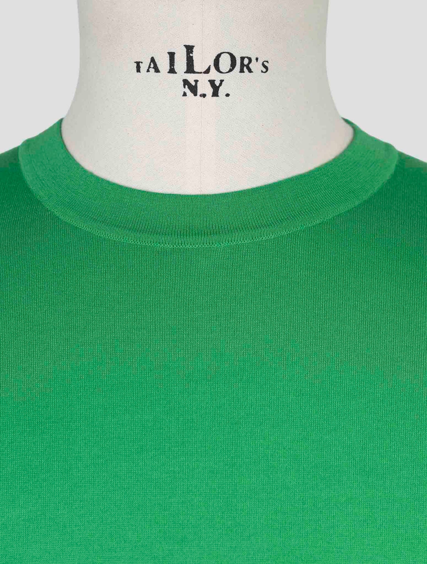 Kiton Green Cotton T-Shirt