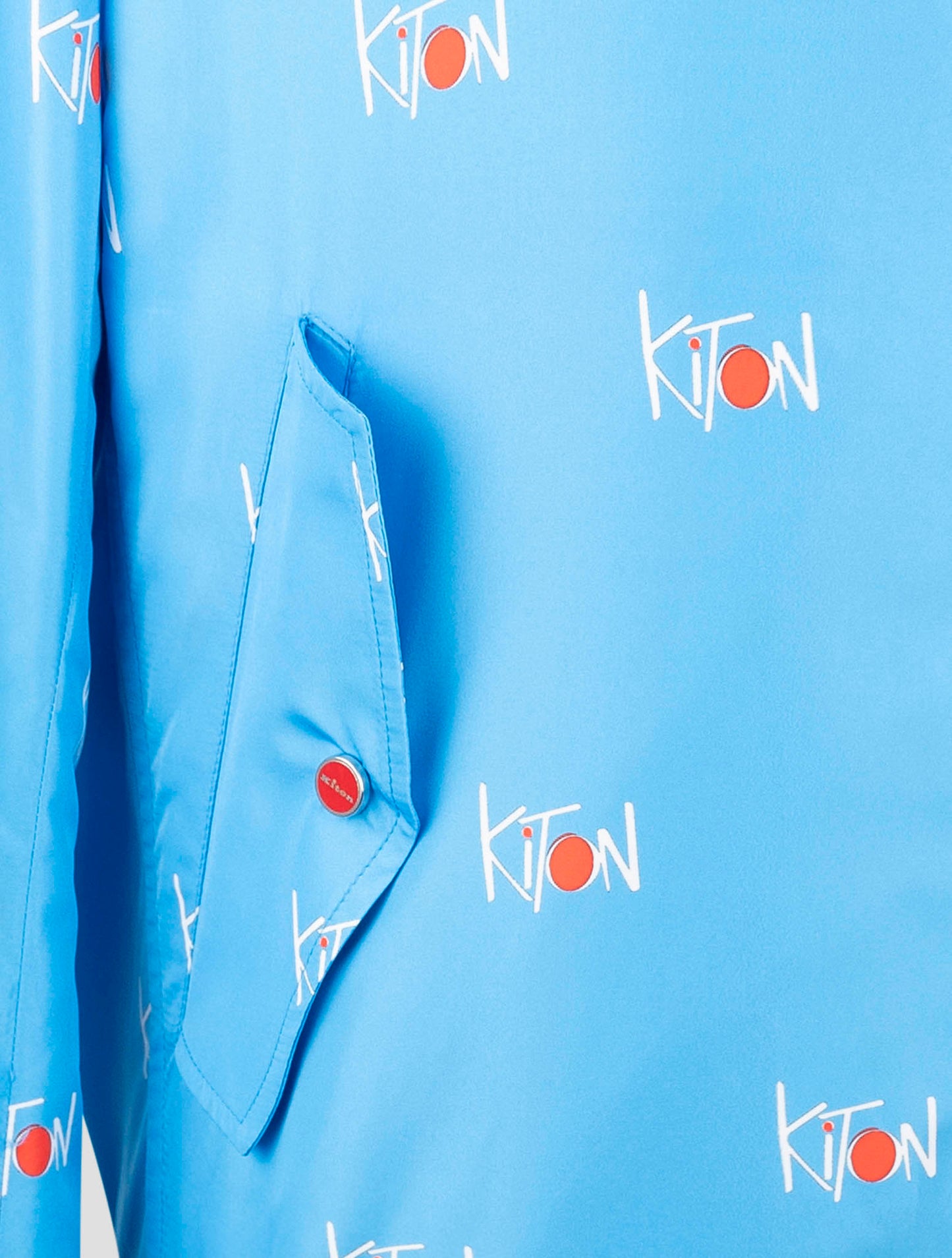 Kiton Light Blue Pl Coat