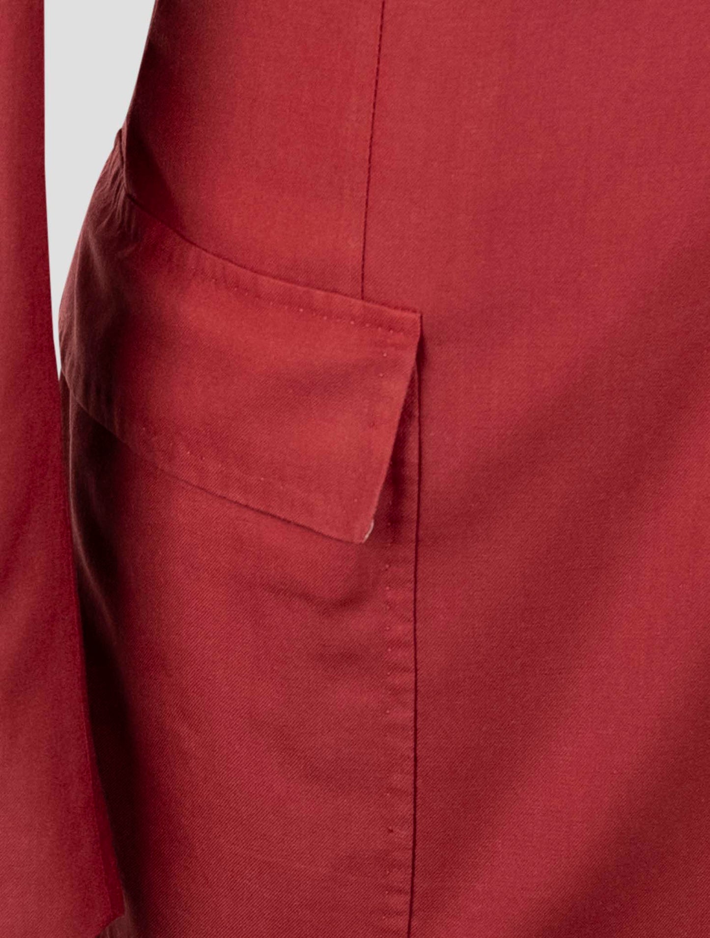 Kiton Burgundy Cashmere Blazer