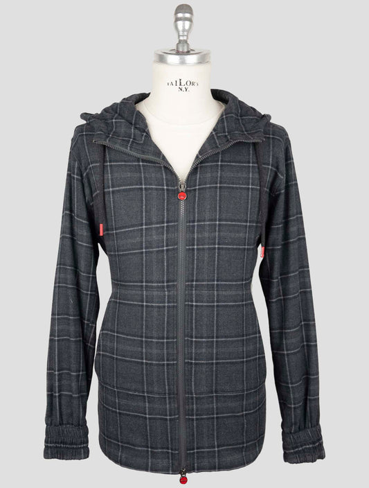 Kiton Gray Cotton Shirt Mariano