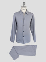 Kiton Knt Light Gray Cotton Ea Tracksuit