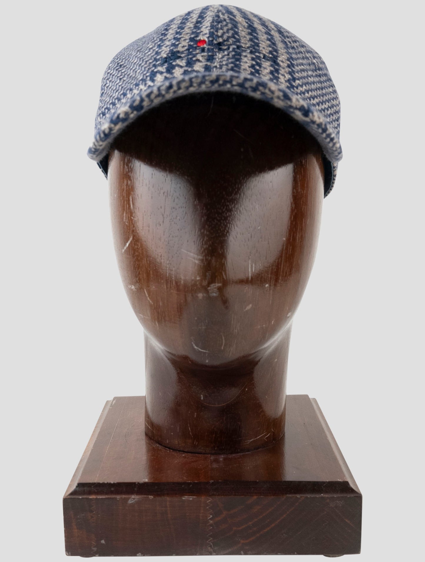 Kiton Blue Brown Cashmere Silk Baseball Cap
